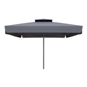 Ομπρέλα επαγγελματική Juno Megapap τηλεσκοπική αλουμινίου χρώμα ανθρακί 4x4m.
