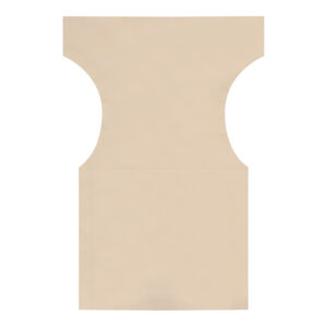 Αδιάβροχο πολυεστερικό πανί Megapap για πολυθρόνα σκηνοθέτη σε χρώμα εκρού 56x44x80εκ.