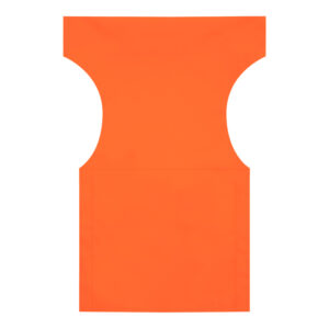 Αδιάβροχο πολυεστερικό πανί Megapap για πολυθρόνα σκηνοθέτη σε χρώμα πορτοκαλί 56x44x80εκ.