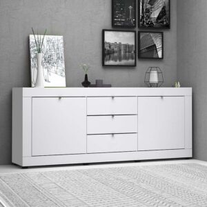 Μπουφές Ocean Megapap χρώμα λευκό 210x45x86εκ.