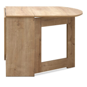 Τραπέζι Winslet Megapap επεκτεινόμενο χρώμα φυσικό οξιάς 34(63+63)x80x76εκ.