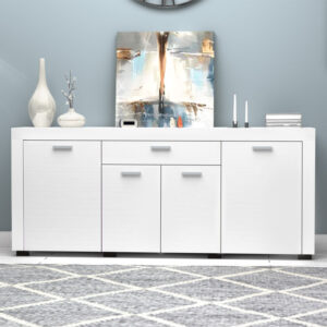 Μπουφές Joseph Megapap χρώμα λευκό 177x40x76εκ.