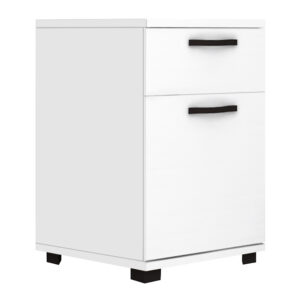 Κομοδίνο - Συρταριέρα γραφείου Veto Megapap χρώμα λευκό 40x39x57εκ.