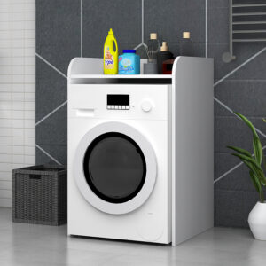 Έπιπλο πλυντηρίου Toren Megapap χρώμα λευκό 65x60x100εκ.