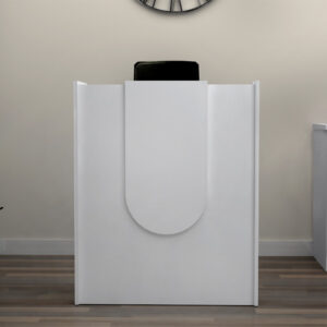 Γραφείο υποδοχής - reception Mezzo Megapap χρώμα λευκό 90x40x110εκ.