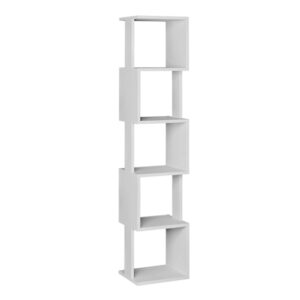 Βιβλιοθήκη Piri Megapap χρώμα λευκό 35x30x161εκ.