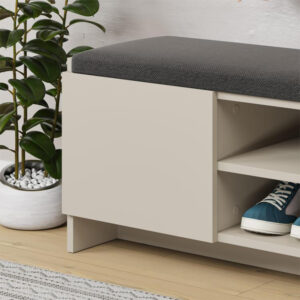 Παπουτσοθήκη Zulla Megapap χρώμα sandstone 110x37x43εκ.