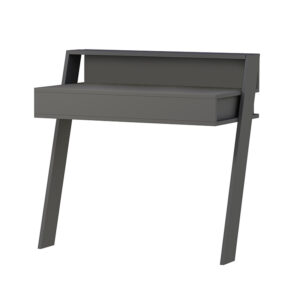 Γραφείο εργασίας Cowork Megapap χρώμα ανθρακί 94x50x91εκ.