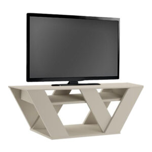 Έπιπλο τηλεόρασης Pipralla Megapap χρώμα sandstone 110x30x40εκ.