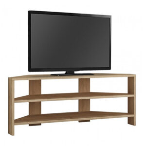 Έπιπλο τηλεόρασης γωνιακό Thales Megapap χρώμα sapphire oak 110x36x45εκ.