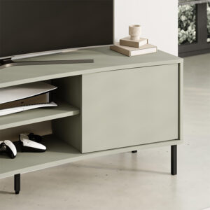 Έπιπλο τηλεόρασης Frem Megapap χρώμα ash green 150x40x55εκ.