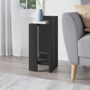 Κομοδίνο Elos Megapap δεξί χρώμα black wood 25x27x60εκ.