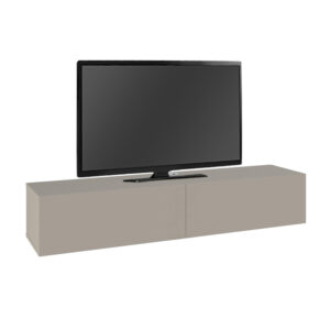 Έπιπλο τηλεόρασης επιτοίχιο Francy Megapap χρώμα sandstone 135x31,7x25εκ.