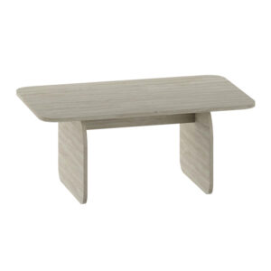 Τραπεζάκι σαλονιού Pietra Megapap χρώμα neo travertine 100x60x41,8εκ.