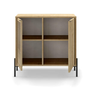 Μπουφές Naive Megapap χρώμα sapphire oak 80x40x80εκ.