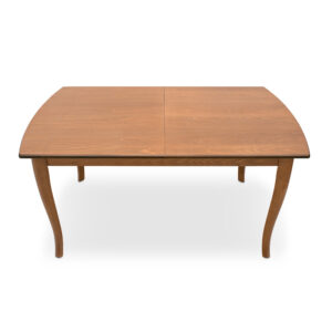 Τραπέζι Belfast Megapap μασίφ ξύλο-MDF επεκτεινόμενο χρώμα καρυδί 150/200x89x78εκ.