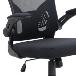 Καρέκλα γραφείου διευθυντική Falcon Megapap με ύφασμα Mesh χρώμα μαύρο 68x65x119/129εκ.