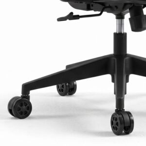 Ανταλλακτικά Ροδάκια Megapap για καρέκλες γραφείου σετ 5 τμχ χρώμα μαύρο