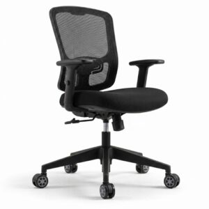 Ανταλλακτικά Ροδάκια Megapap για καρέκλες γραφείου σετ 5 τμχ χρώμα μαύρο - γκρι