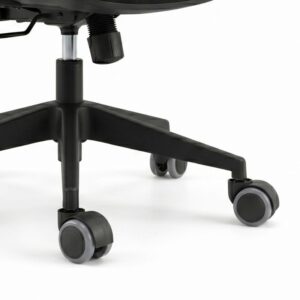 Ανταλλακτικά Ροδάκια Megapap για καρέκλες γραφείου σετ 5 τμχ χρώμα μαύρο - γκρι