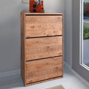 Παπουτσοθήκη Nave Megapap 18 ζευγών χρώμα pine oak 73,6x24x110εκ.