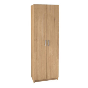 Παπουτσοθήκη Renso Megapap δίφυλλη χρώμα sapphire oak 59,8x37,8x178,5εκ.