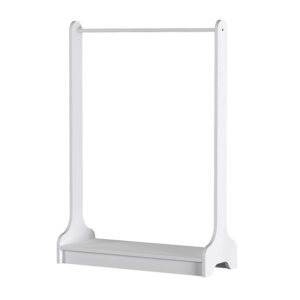 Έπιπλο εισόδου Belgum Megapap χρώμα λευκό 87,3x35x128εκ.