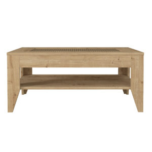 Τραπεζάκι σαλονιού Madura Megapap χρώμα sapphire oak 90x60x40εκ.