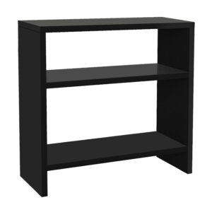 Τραπεζάκι βοηθητικό Silvanus Megapap χρώμα μαύρο 51x17,5x49εκ.