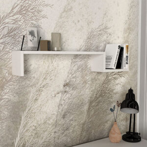 Ραφιέρα τοίχου Happy Megapap χρώμα λευκό 87,4x14,5x14,5εκ.