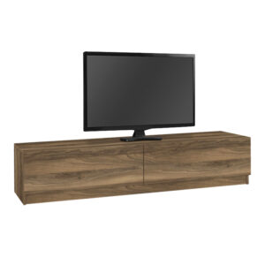Έπιπλο τηλεόρασης Ahenk Megapap χρώμα καρυδί 160x31,3x32,9εκ.