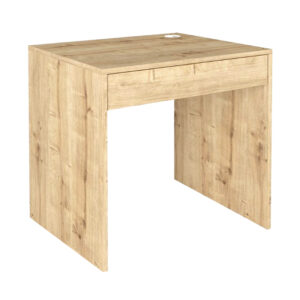 Γραφείο εργασίας Mida Megapap χρώμα sapphire oak 72x60x73,8εκ.