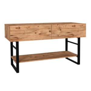 Κονσόλα Aron Megapap χρώμα atlantic pine 138,8x41x75,7εκ.