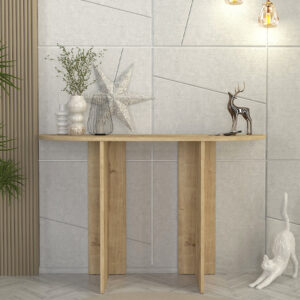 Κονσόλα Cortado Megapap χρώμα sapphire oak 120x35x75εκ.