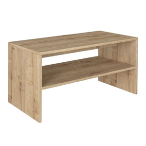 Τραπεζάκι σαλονιού Eleva Megapap χρώμα sapphire oak 90x44,6x46,4εκ.