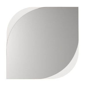 Καθρέπτης τοίχου Lava Μegapap χρώμα λευκό 70x2,2x70εκ.