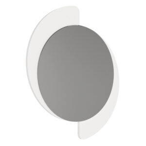 Καθρέπτης τοίχου Sevilla Μegapap χρώμα λευκό 59,2x2,2x69εκ.