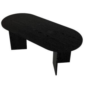 Τραπέζι Cortado Megapap χρώμα sencron black 200x90x74εκ.