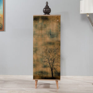 Παπουτσοθήκη - Ντουλάπι Soho Megapap χρώμα sonoma 50x38x135εκ.