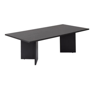 Τραπεζάκι σαλονιού Sabin Megapap χρώμα black wood 119x60x40εκ.