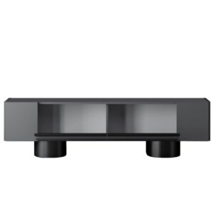 Έπιπλο τηλεόρασης Haven Megapap χρώμα ανθρακί 180x30x50εκ.