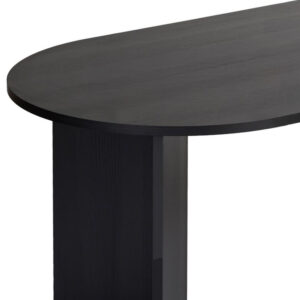 Τραπέζι Sablin Megapap χρώμα black wood 180x89,5x75εκ.