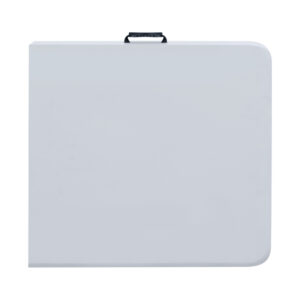 Τραπέζι catering - συνεδρίου Capri Megapap πτυσσόμενο - βαλίτσα χρώμα λευκό του πάγου 120x60x74εκ.