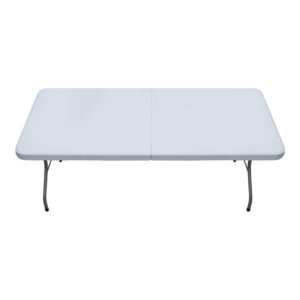 Τραπέζι catering - συνεδρίου Capri Megapap πτυσσόμενο - βαλίτσα χρώμα λευκό του πάγου 152x70x74εκ.