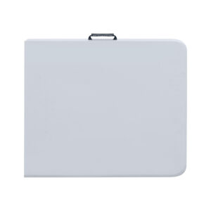 Τραπέζι catering - συνεδρίου Capri Megapap πτυσσόμενο - βαλίτσα χρώμα λευκό του πάγου 183x76x74εκ.