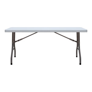 Τραπέζι catering - συνεδρίου Capri Megapap πτυσσόμενο - μονοκόμματη επιφάνεια χρώμα λευκό του πάγου 152x76x74εκ.