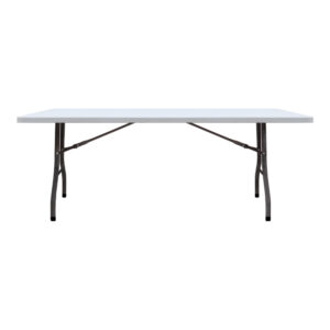 Τραπέζι catering - συνεδρίου Capri Megapap πτυσσόμενο - μονοκόμματη επιφάνεια χρώμα λευκό του πάγου 198x90x74εκ.