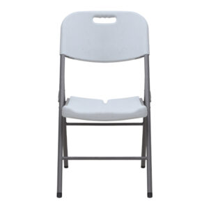 Καρέκλα catering - συνεδρίου Capri Megapap πτυσσόμενη χρώμα λευκό του πάγου 45x50x88εκ.