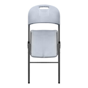 Καρέκλα catering - συνεδρίου Capri Megapap πτυσσόμενη χρώμα λευκό του πάγου 45x50x88εκ.