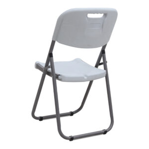 Καρέκλα catering - συνεδρίου Capri Megapap πτυσσόμενη χρώμα λευκό του πάγου 45x50x88εκ.